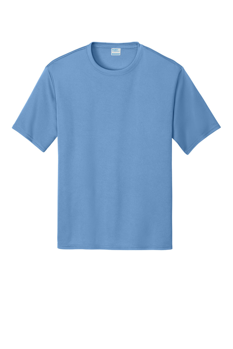 Port & Co Performance Tee - Carolina Blue