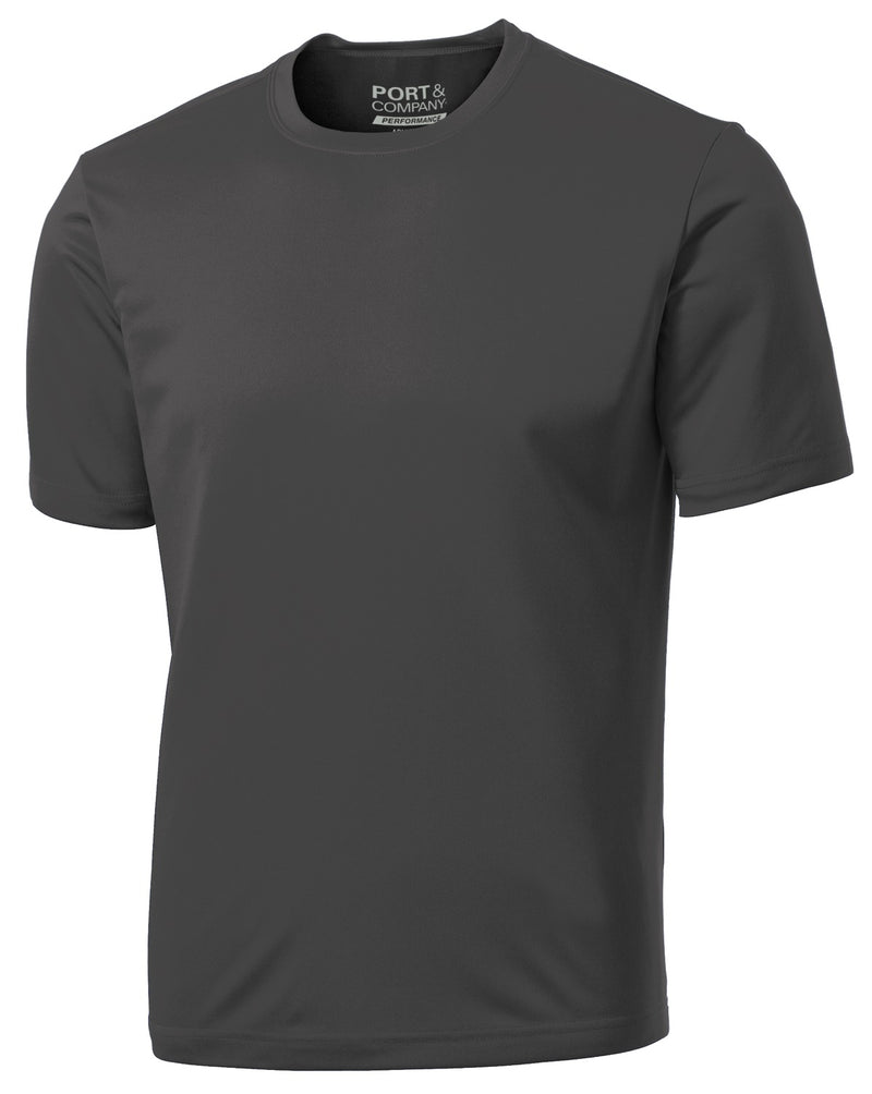 Port & Co Performance Tee - Charcoal