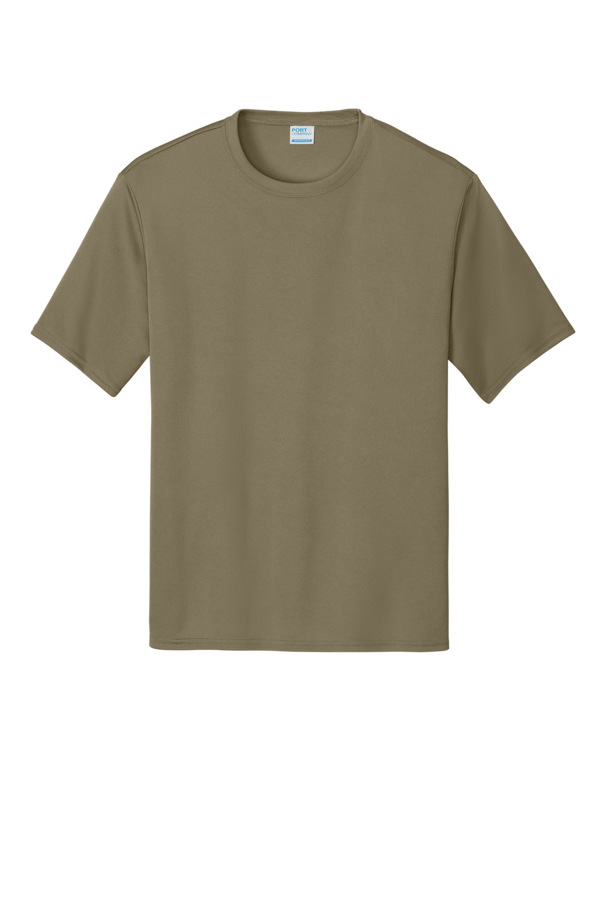 Port & Co Performance Tee - Coyote Brown