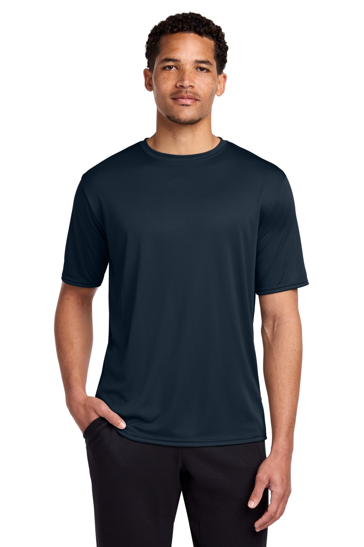 Port & Co Performance Tee - Deep Navy