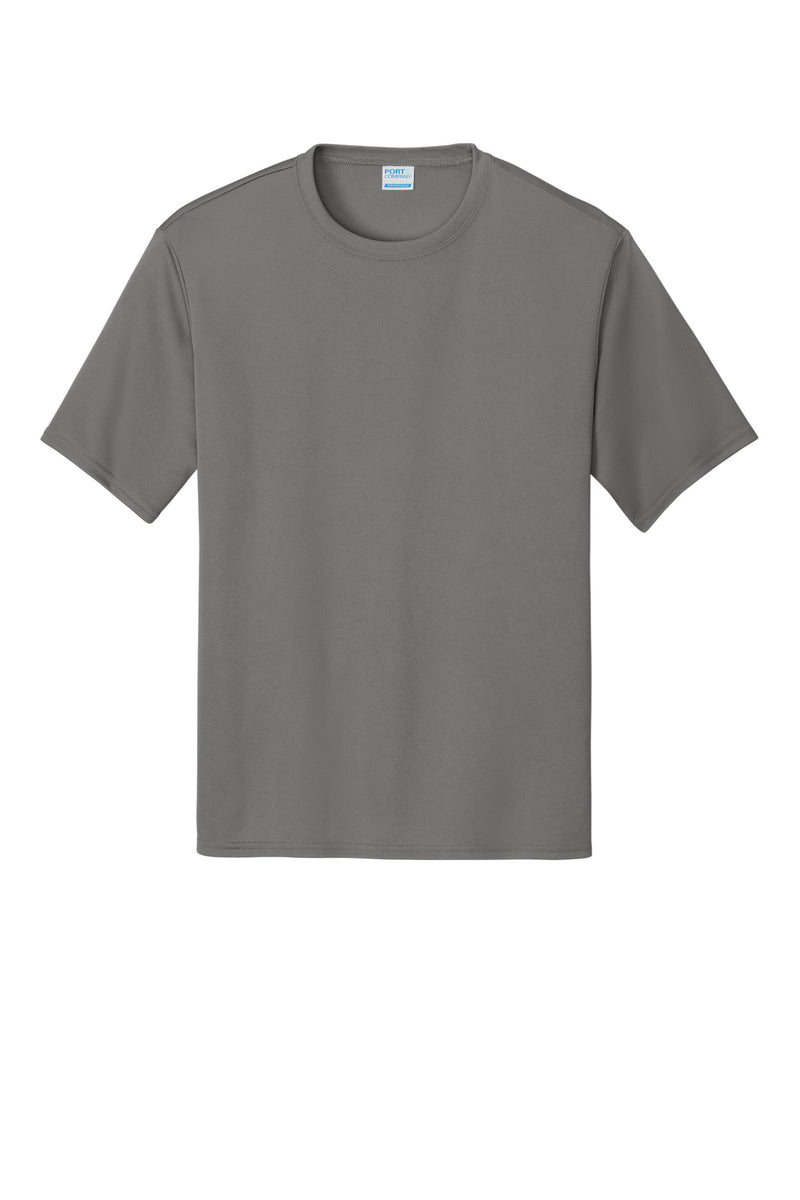 Port & Co Performance Tee - Grey Concrete