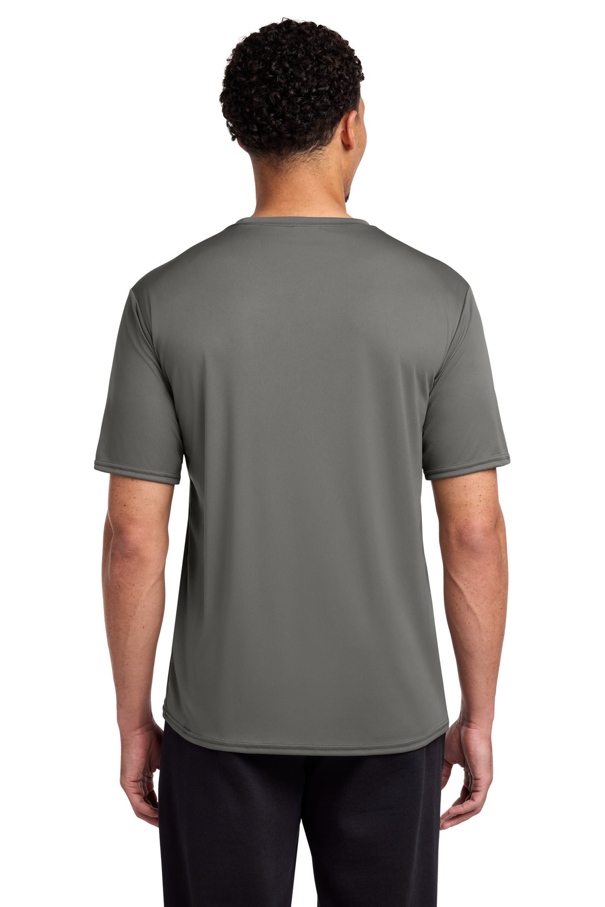 Port & Co Performance Tee - Grey Concrete