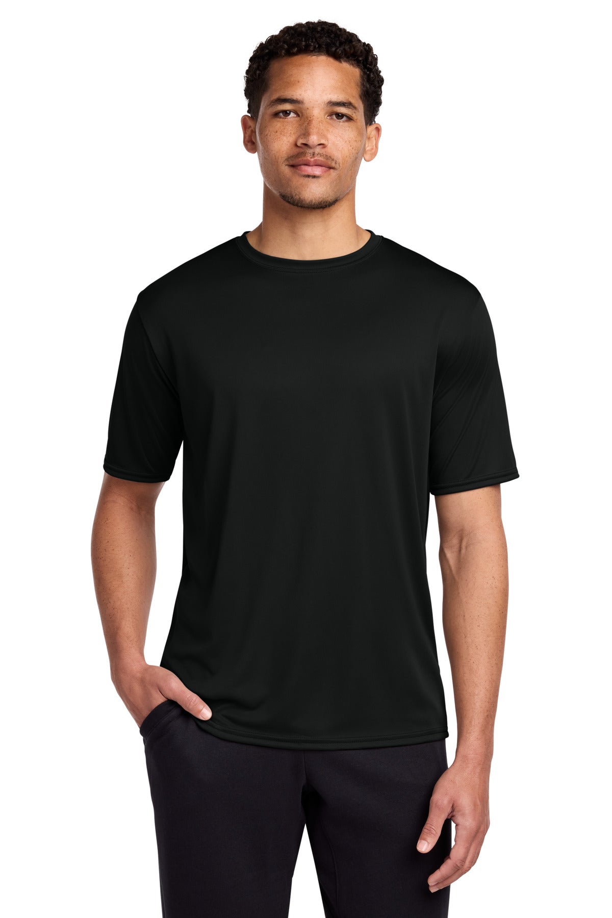 Port & Co Performance Tee - Jet Black