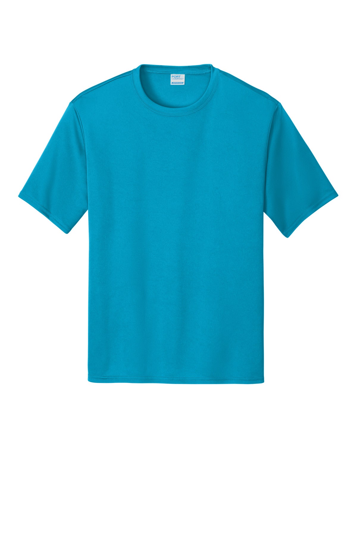 Port & Co Performance Tee - Neon Blue
