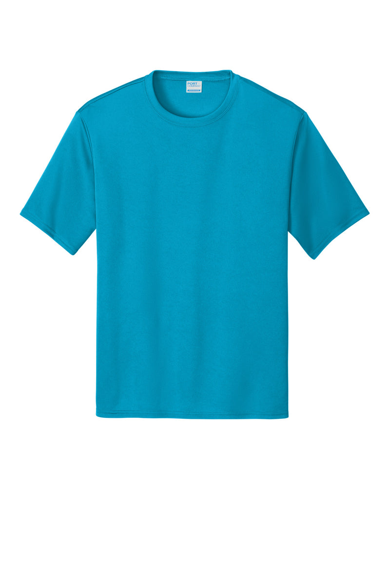 Port & Co Performance Tee - Neon Blue