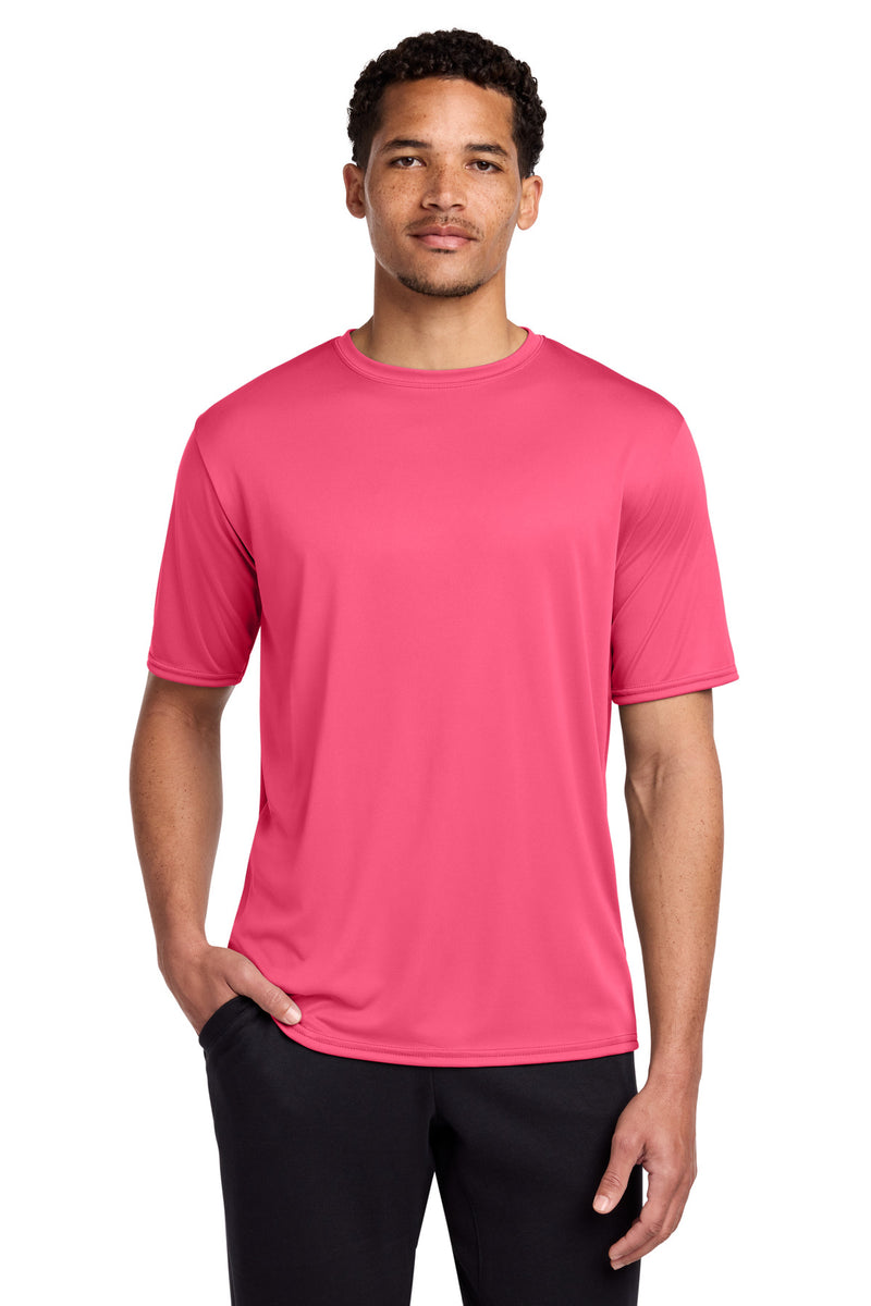 Port & Co Performance Tee - Neon Pink