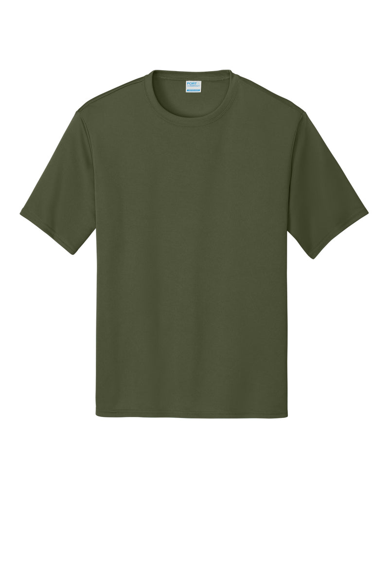 Port & Co Performance Tee - Olive Drab Green