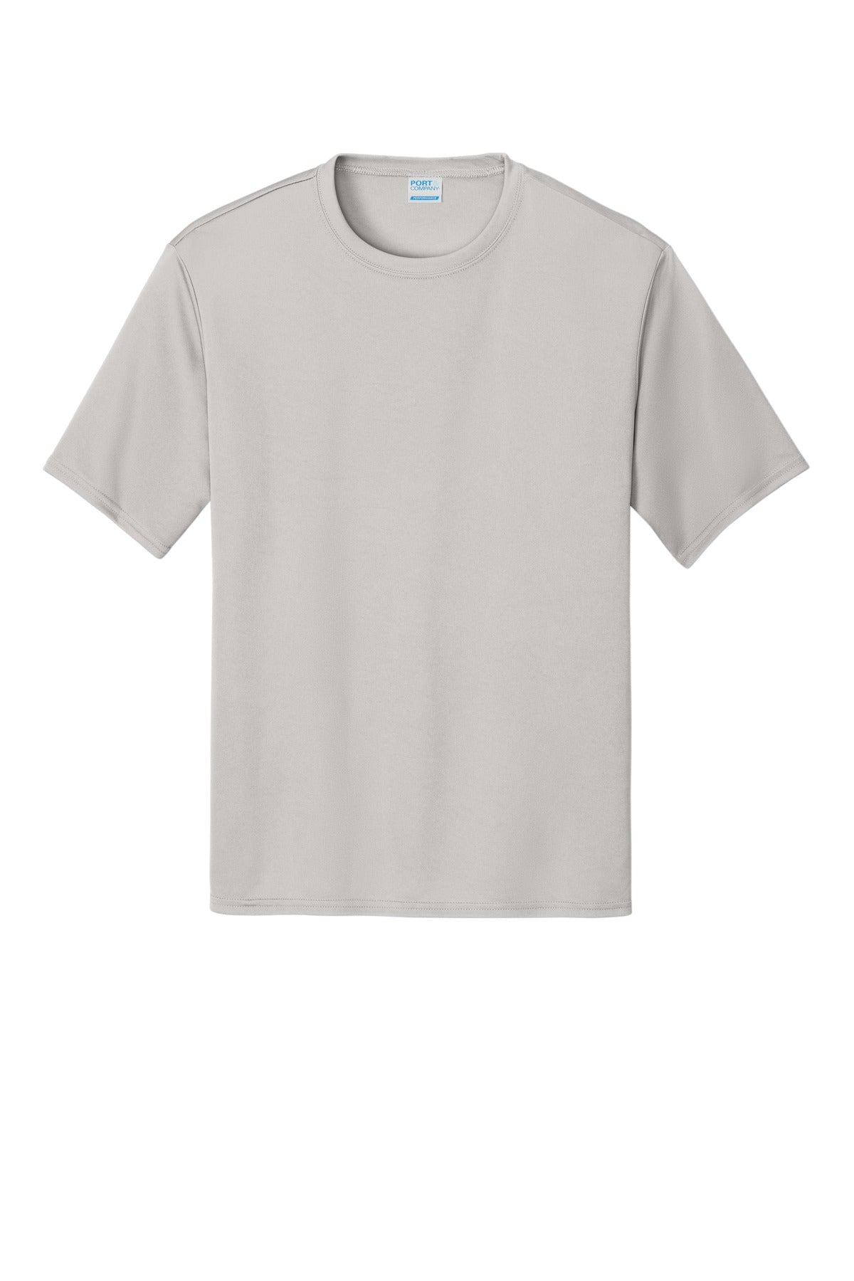 Port & Co Performance Tee - Silver