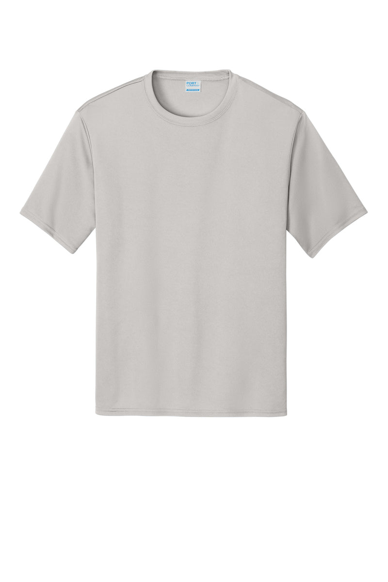 Port & Co Performance Tee - Silver