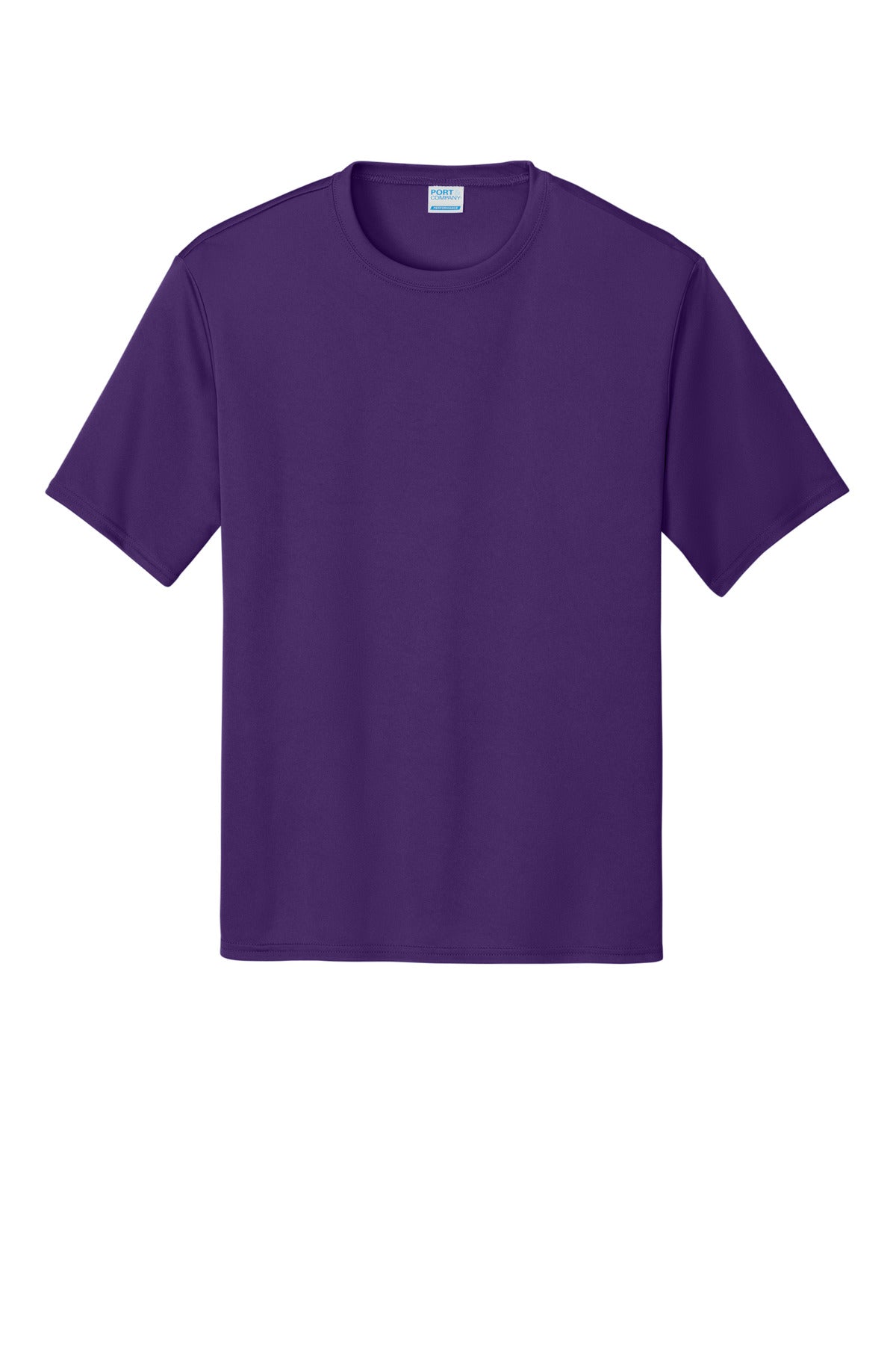 Port & Co Performance Tee - Team Purple