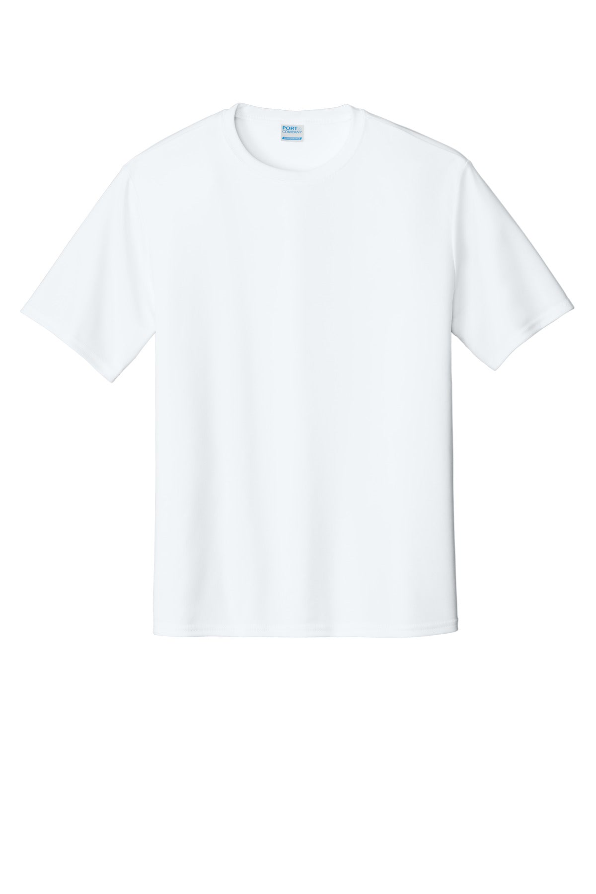 Port & Co Performance Tee - White