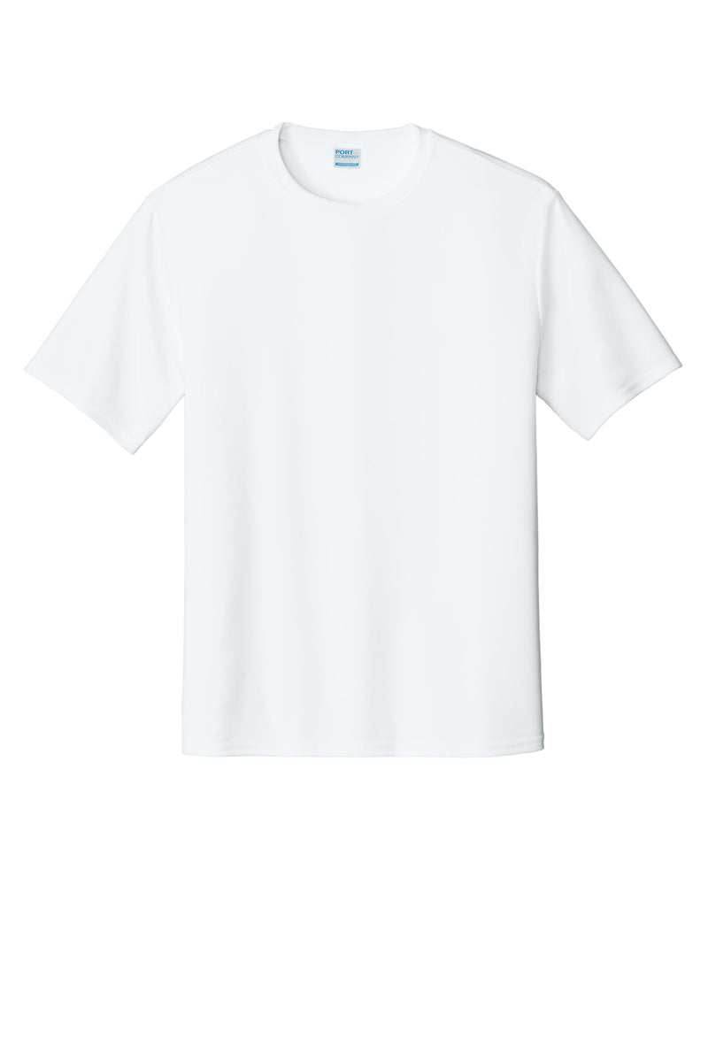 Port & Co Performance Tee - White