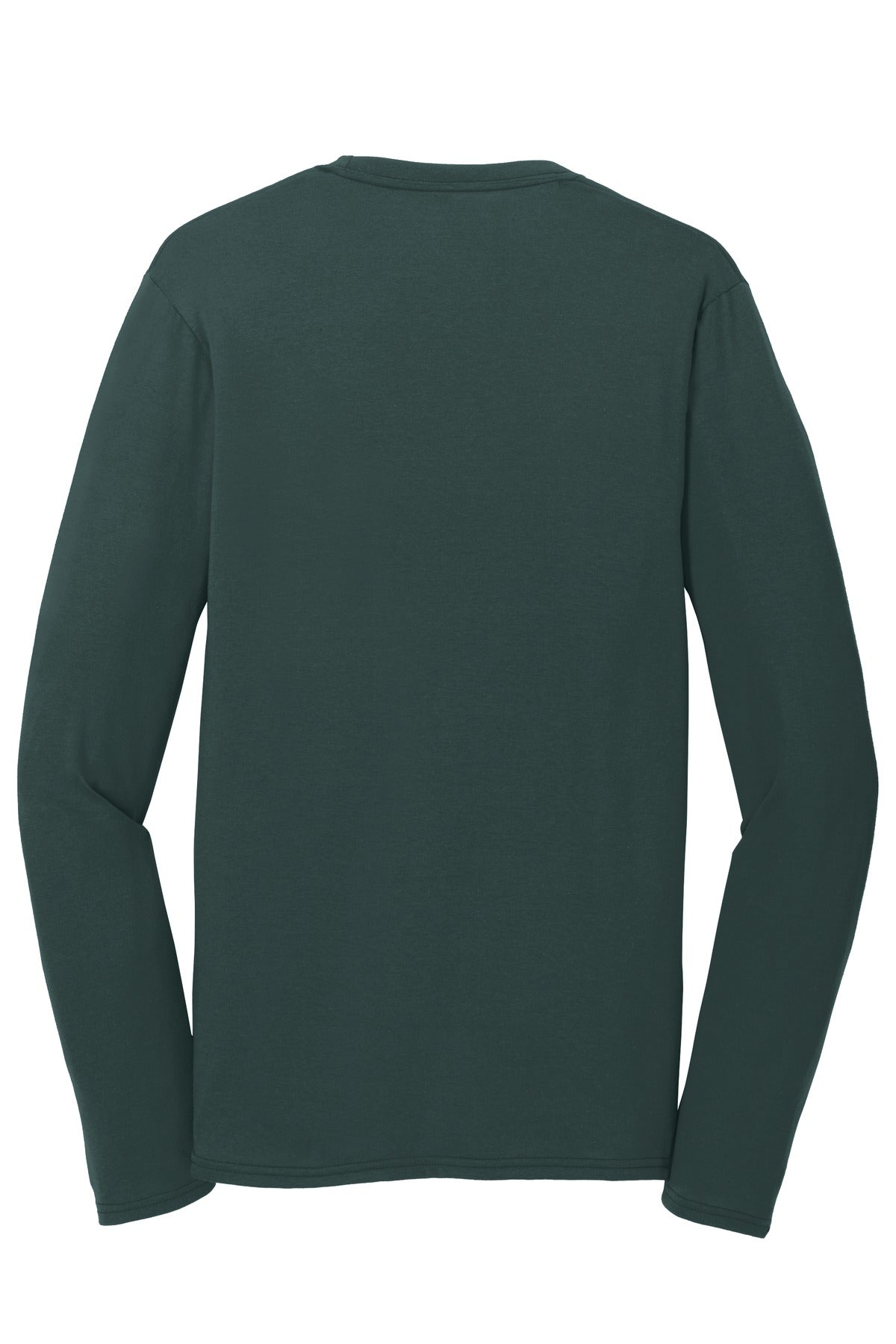 Port & Co Long Sleeve Performance Blend Tee - Dark Green