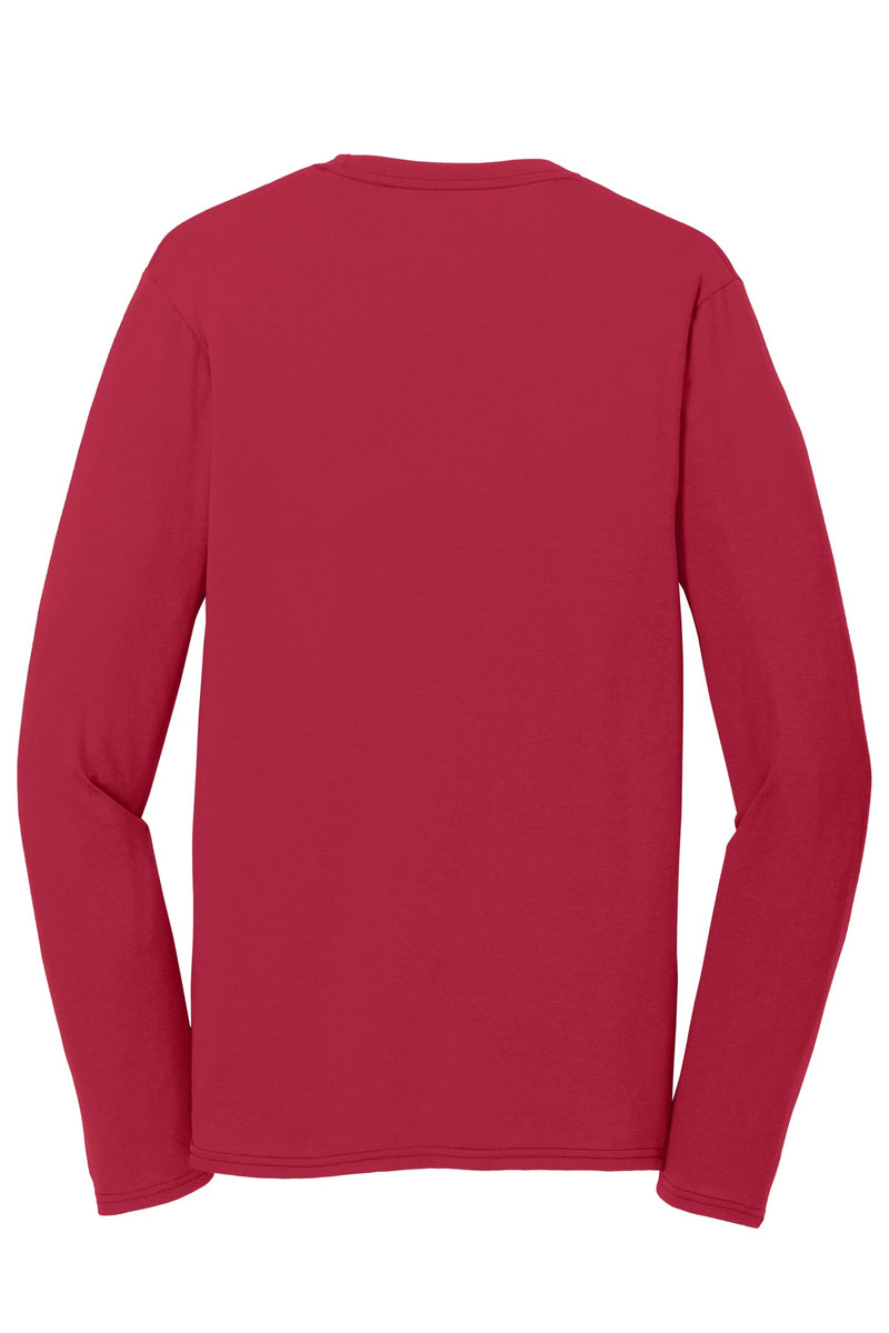 Port & Co Long Sleeve Performance Blend Tee - Red