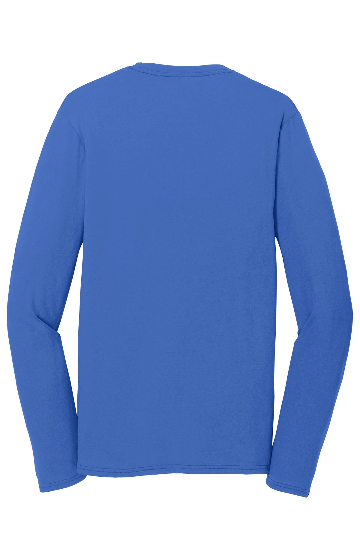 Port & Co Long Sleeve Performance Blend Tee - True Royal
