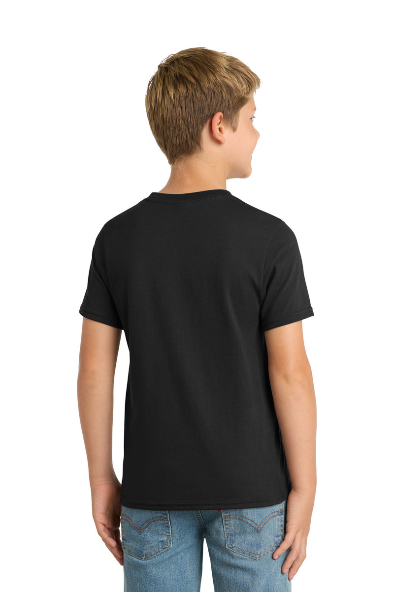 Port & Co Youth Performance Blend Tee - Jet Black
