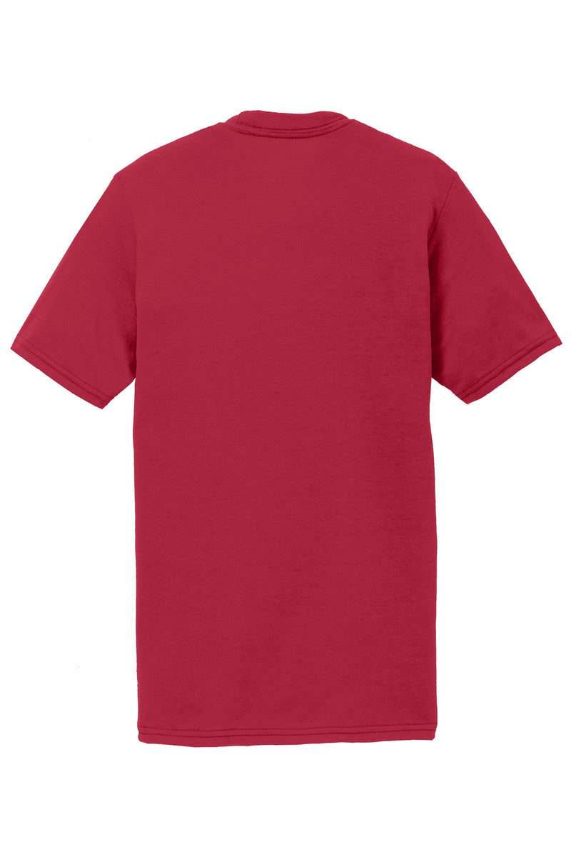 Port & Co Youth Performance Blend Tee - Red