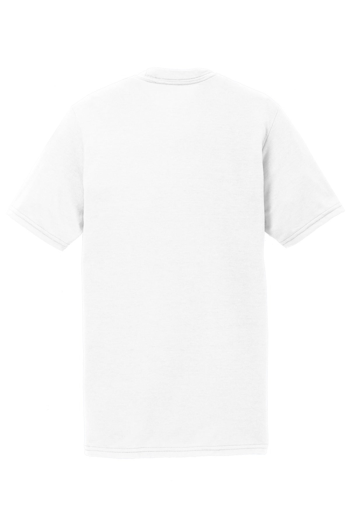 Port & Co Youth Performance Blend Tee - White