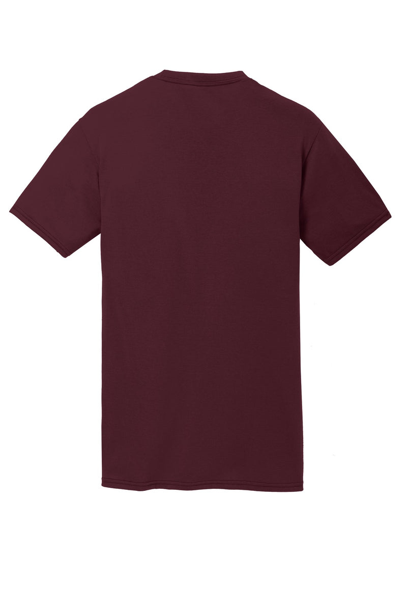 Port & Co Performance Blend Tee - Athletic Maroon