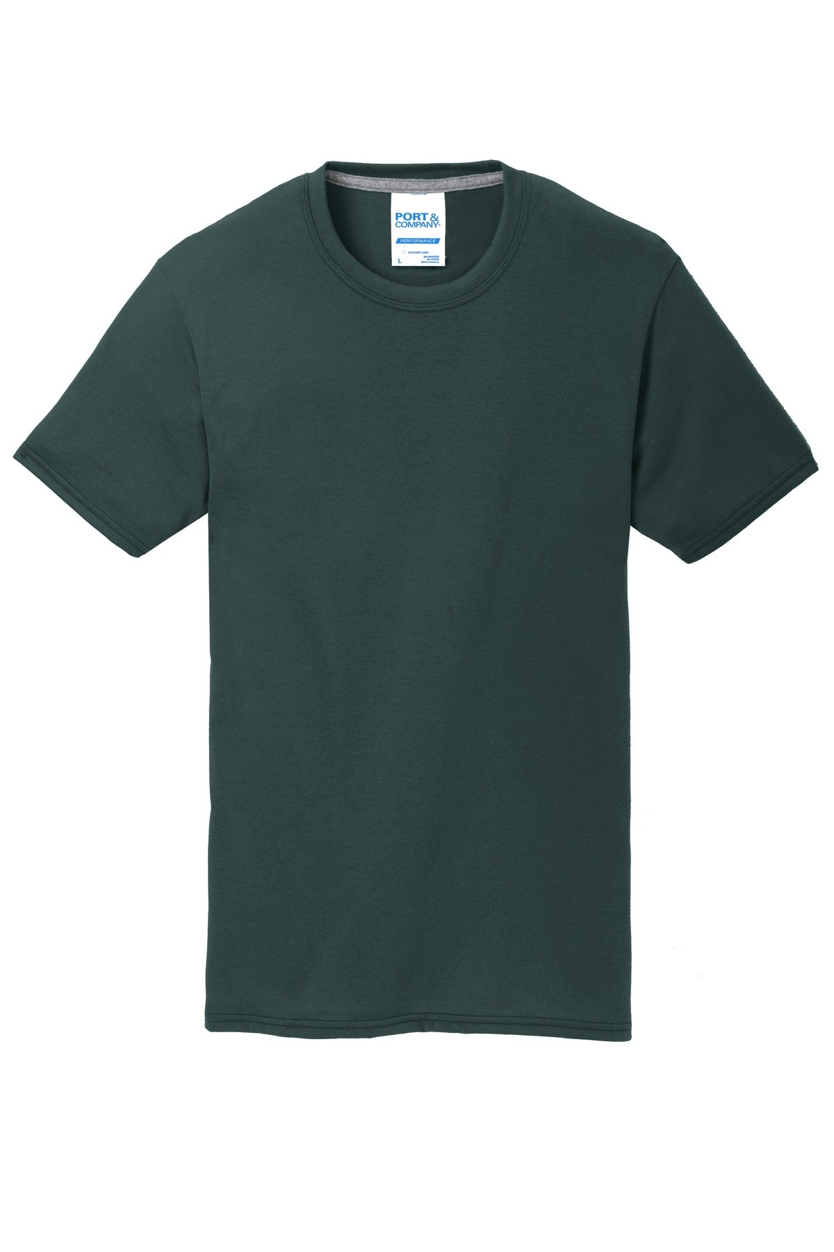 Port & Co Performance Blend Tee - Dark Green