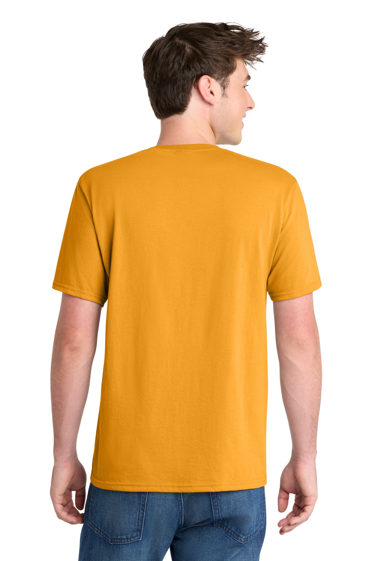 Port & Co Performance Blend Tee - Gold