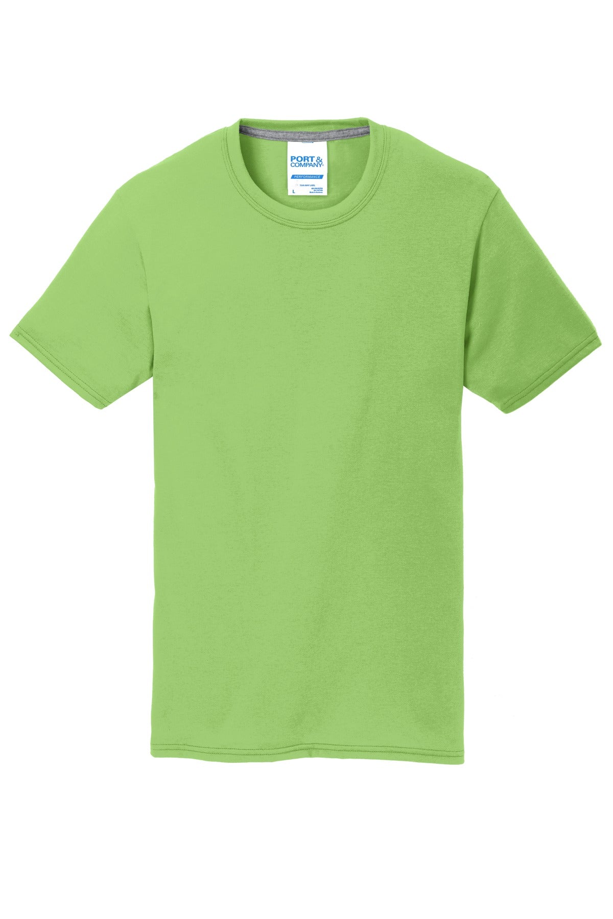 Port & Co Performance Blend Tee - Lime