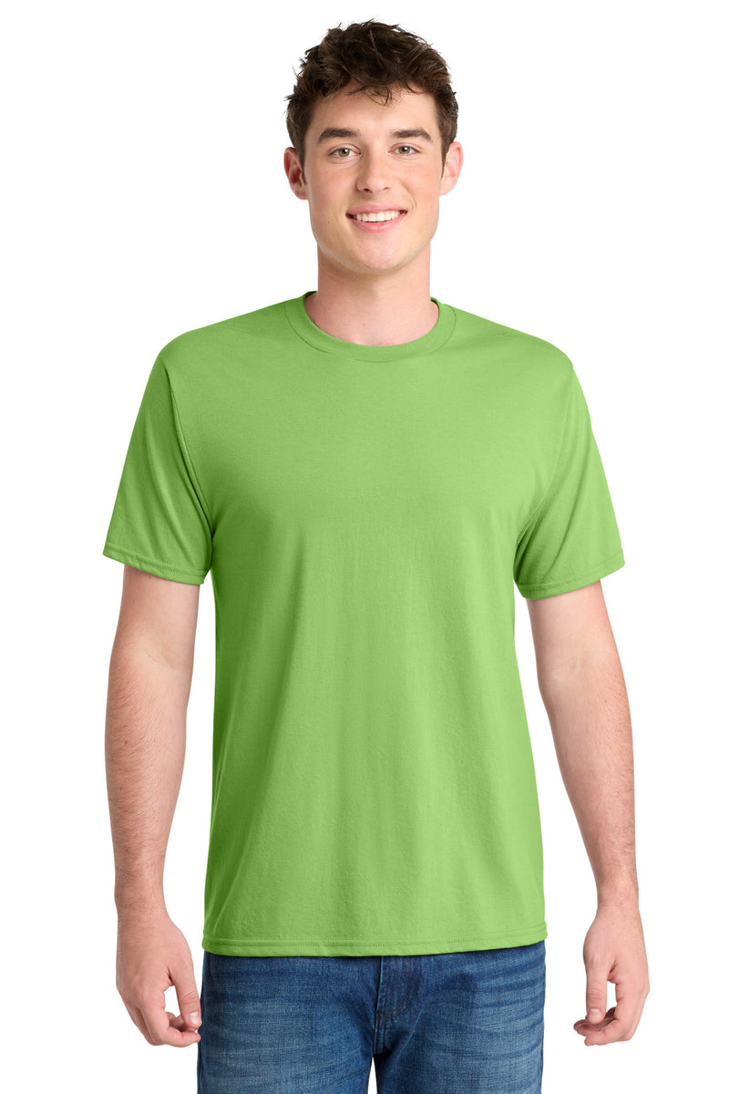 Port & Co Performance Blend Tee - Lime