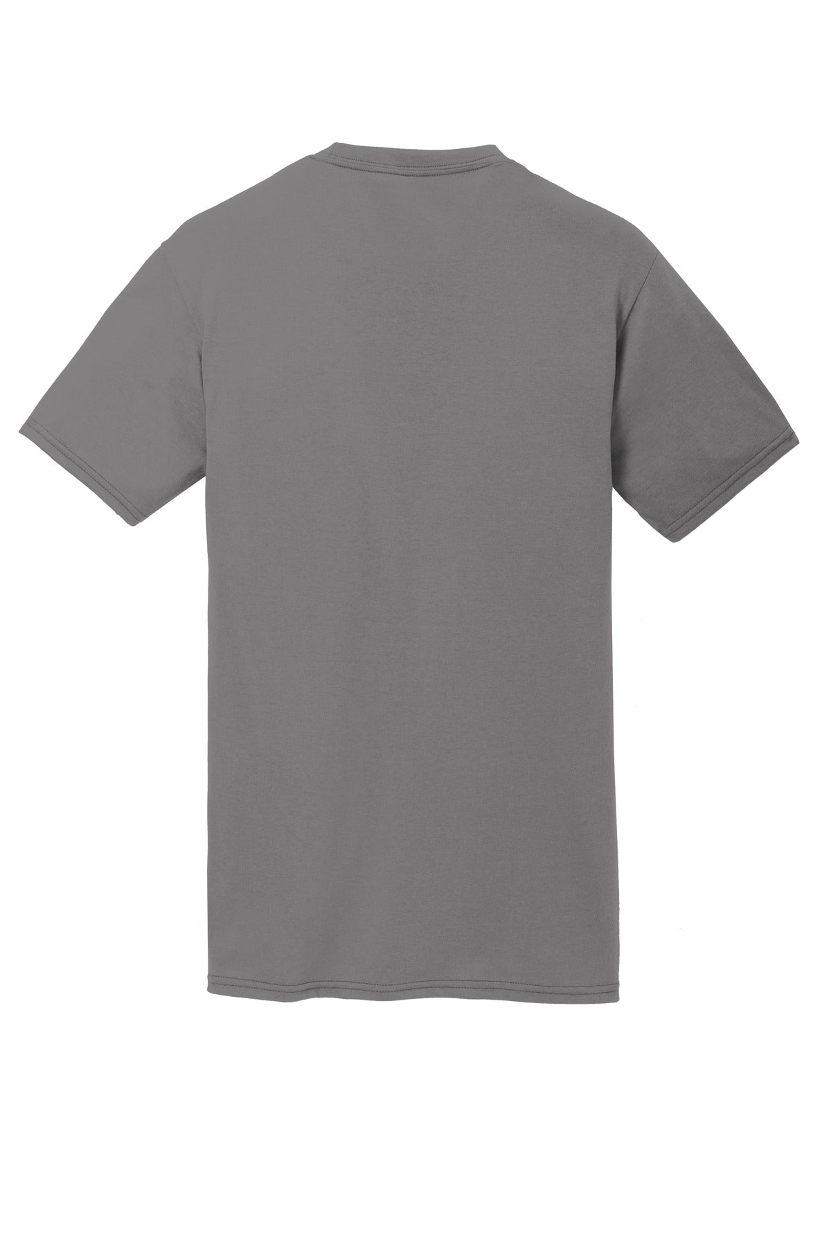 Port & Co Performance Blend Tee - Medium Grey
