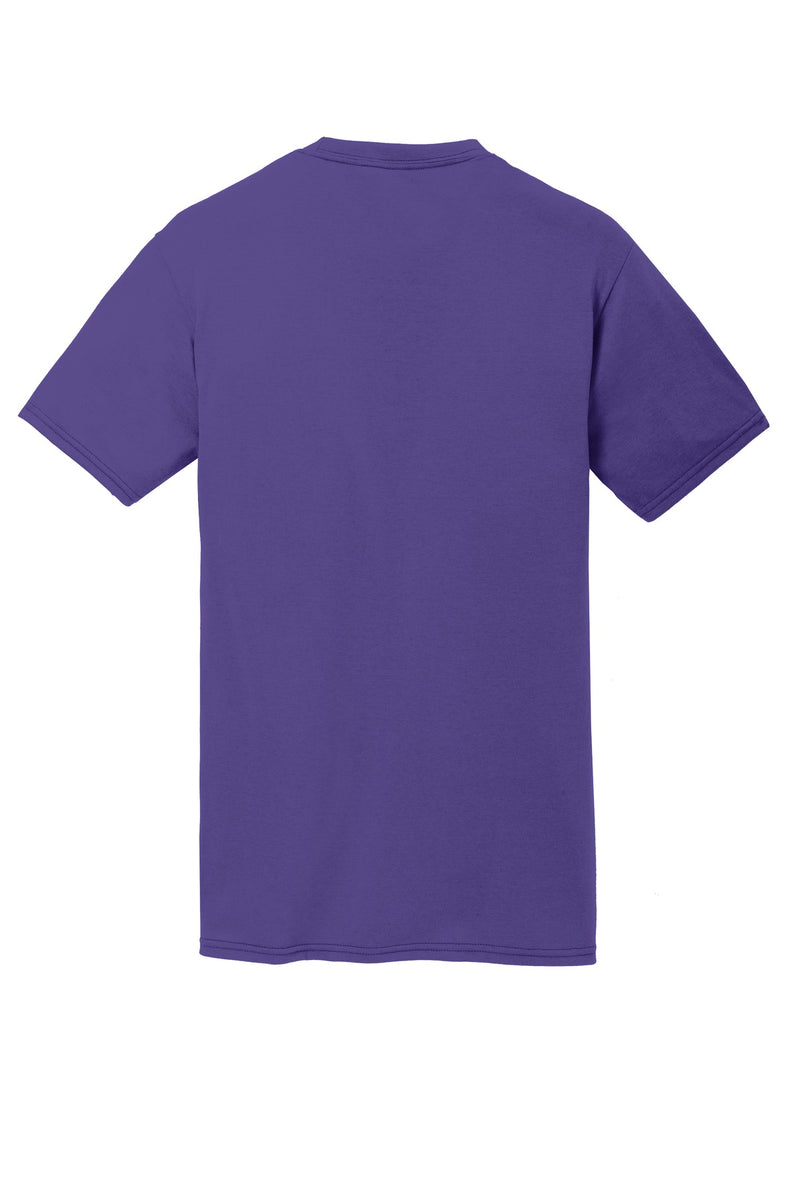 Port & Co Performance Blend Tee - Purple