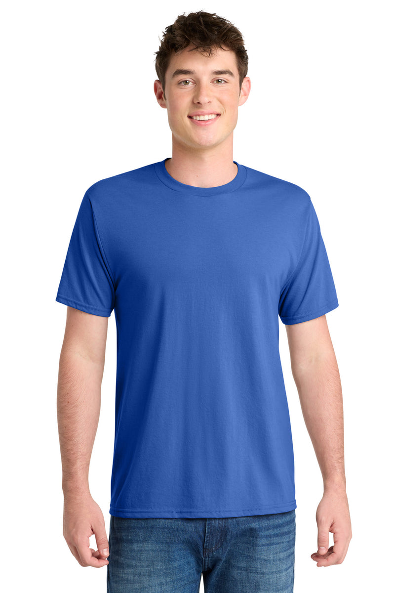 Port & Co Performance Blend Tee - True Royal