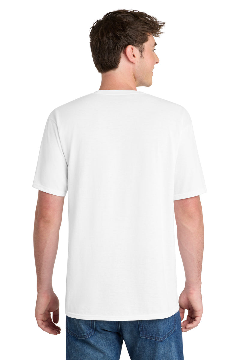 Port & Co Performance Blend Tee - White