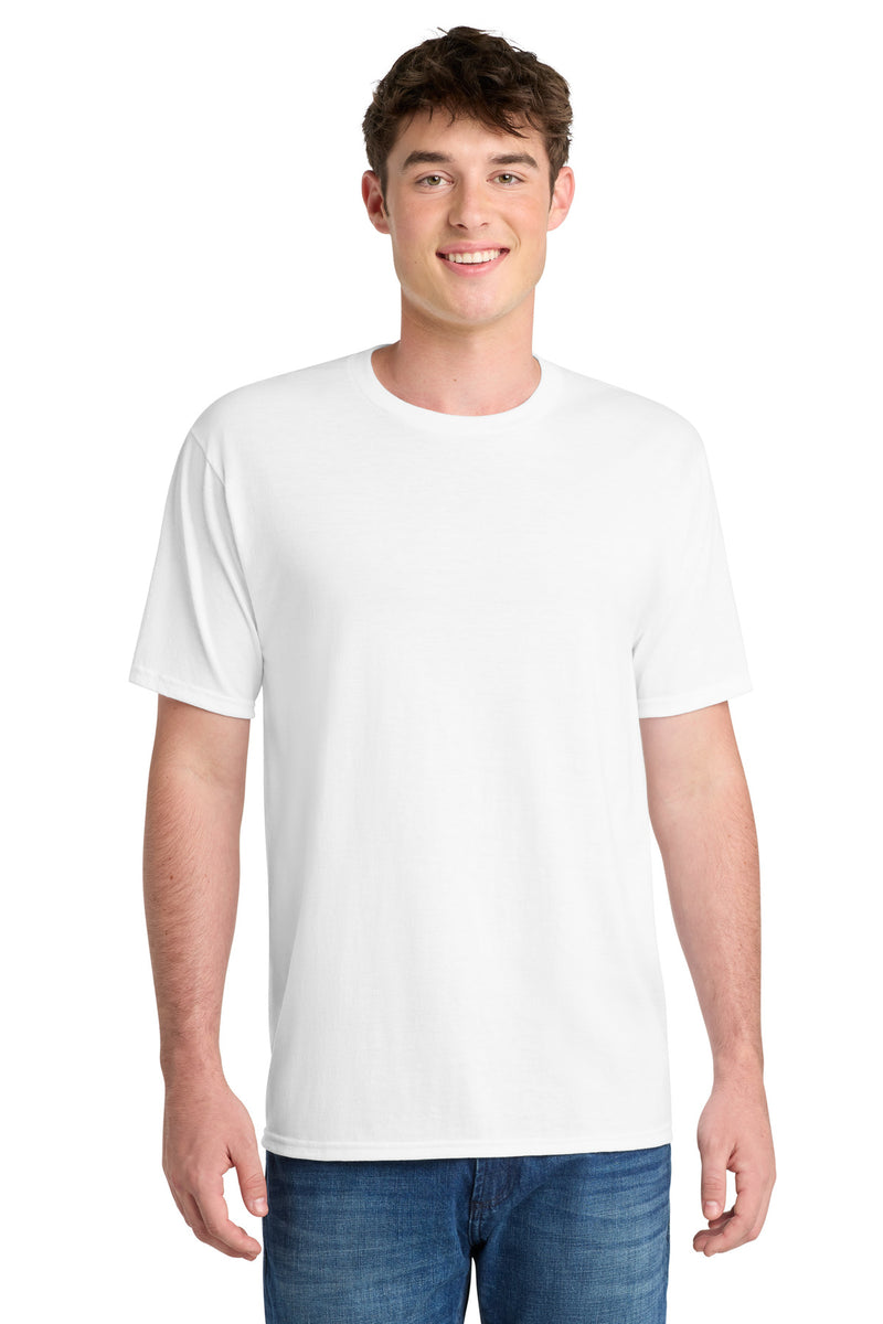 Port & Co Performance Blend Tee - White