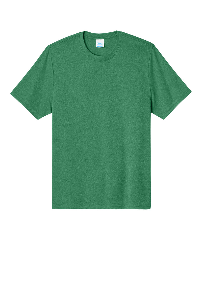 Port & Co Heather Performance Tee - Kelly Heather