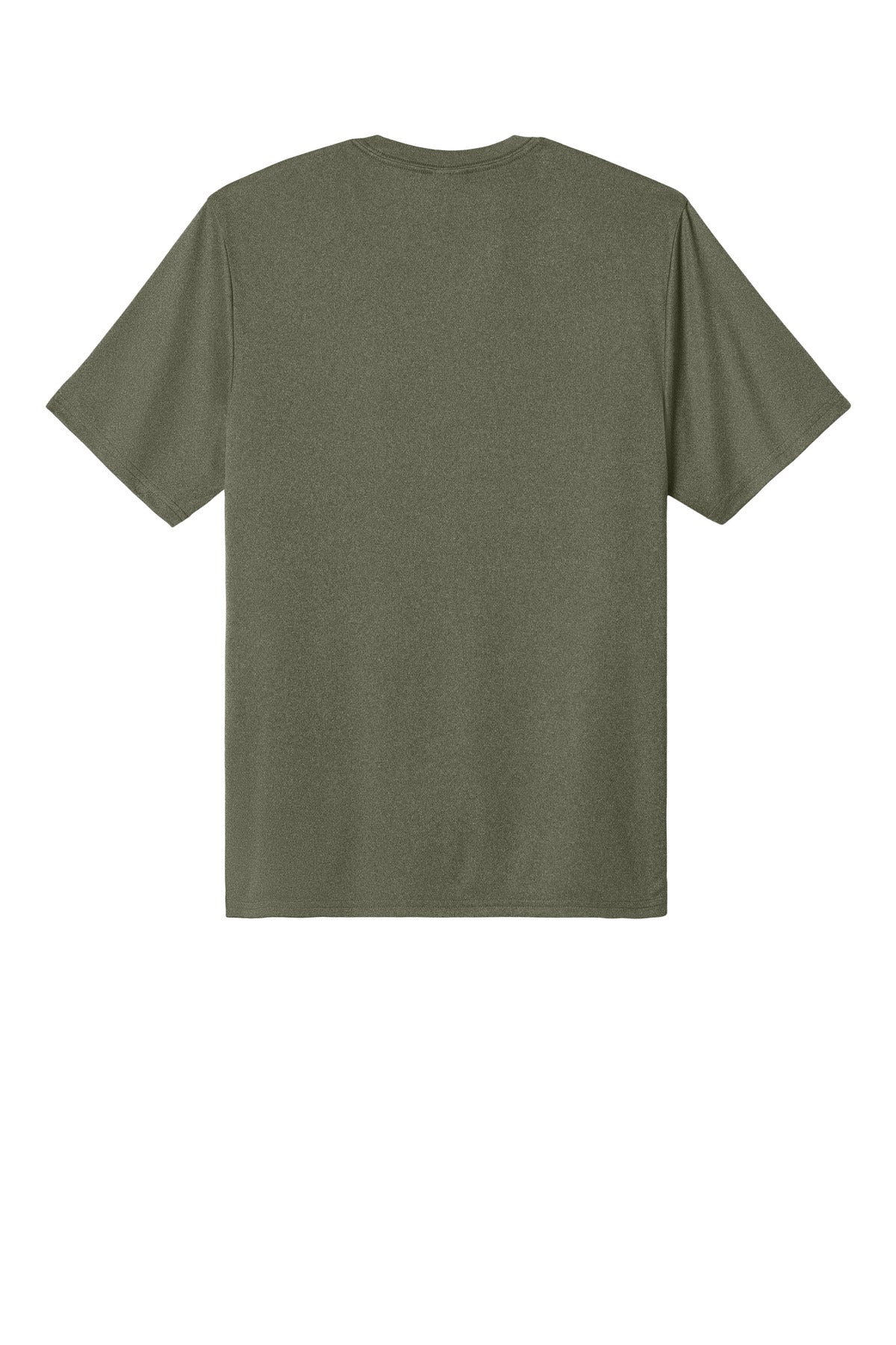 Port & Co Heather Performance Tee - Olive Drab Green Heather