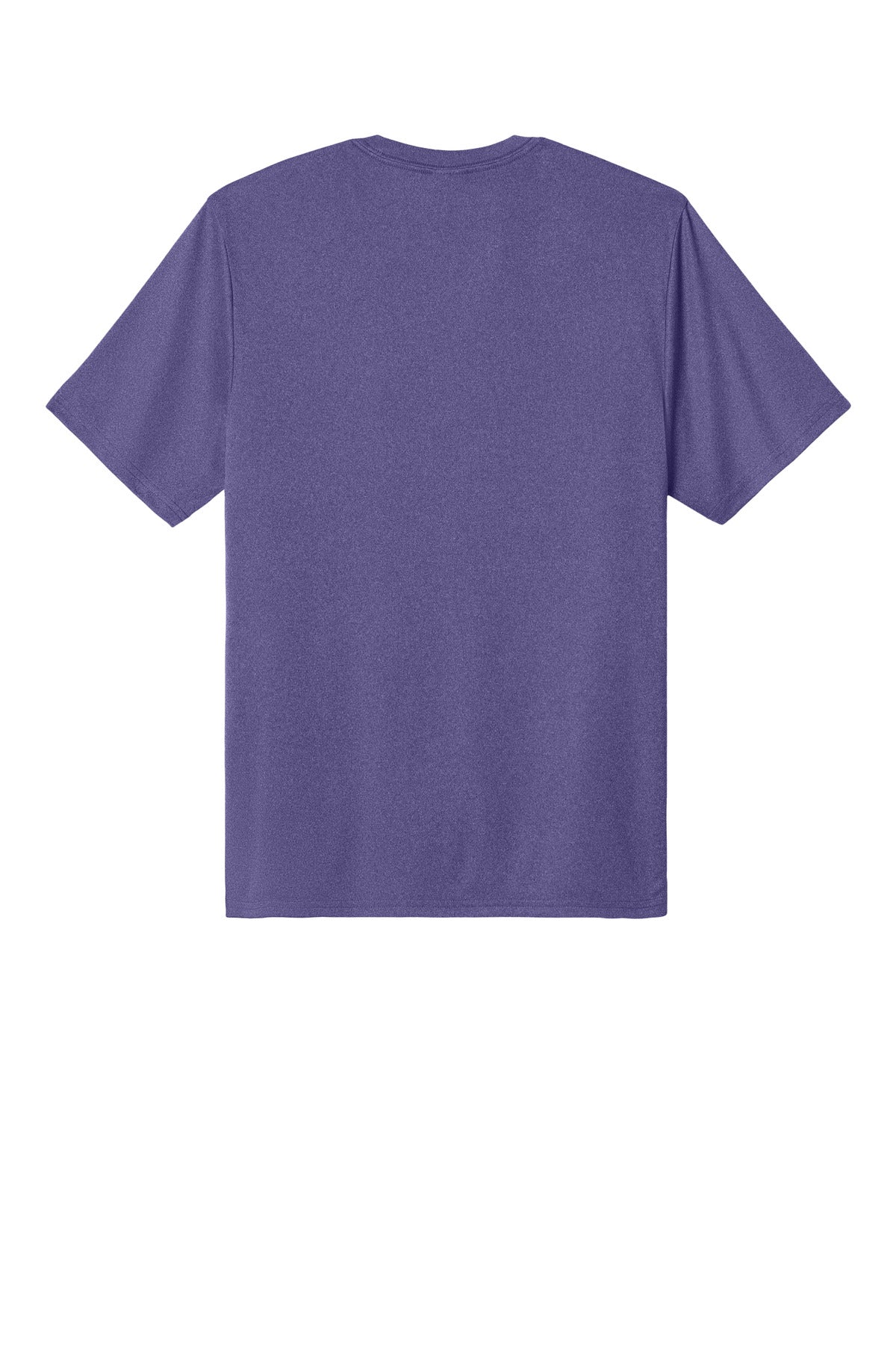 Port & Co Heather Performance Tee - Team Purple Heather