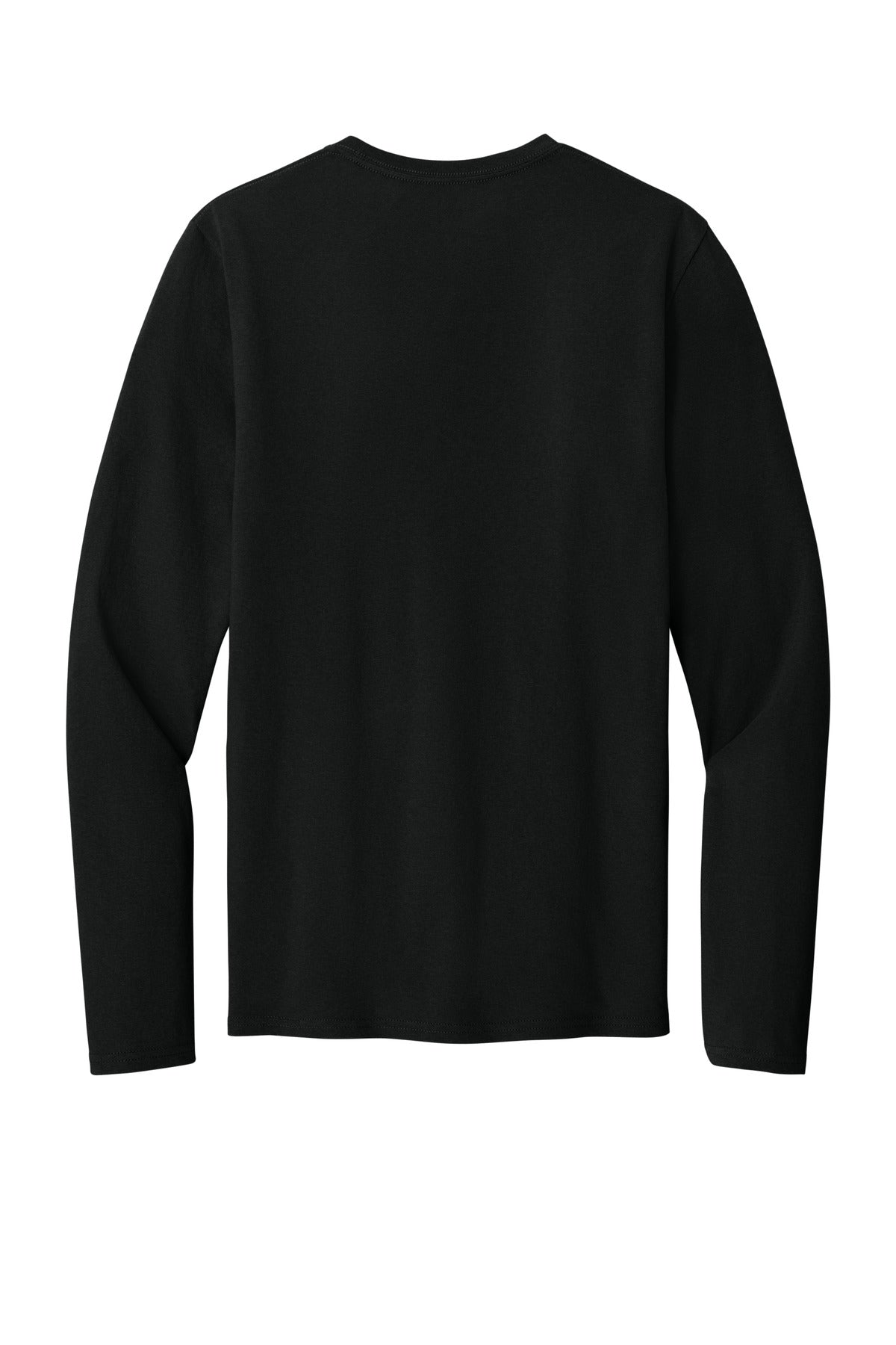 Port & Co Easy Cotton Long Sleeve Tee - Jet Black