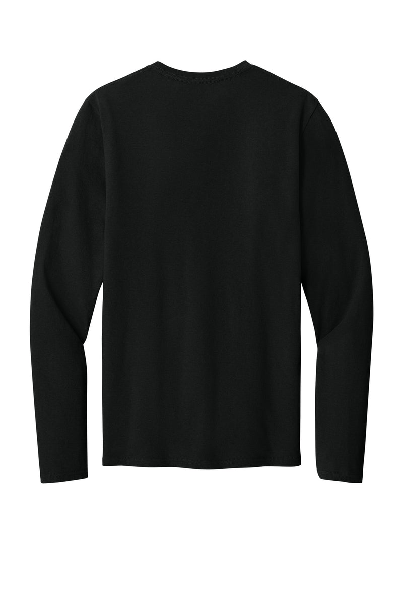 Port & Co Easy Cotton Long Sleeve Tee - Jet Black