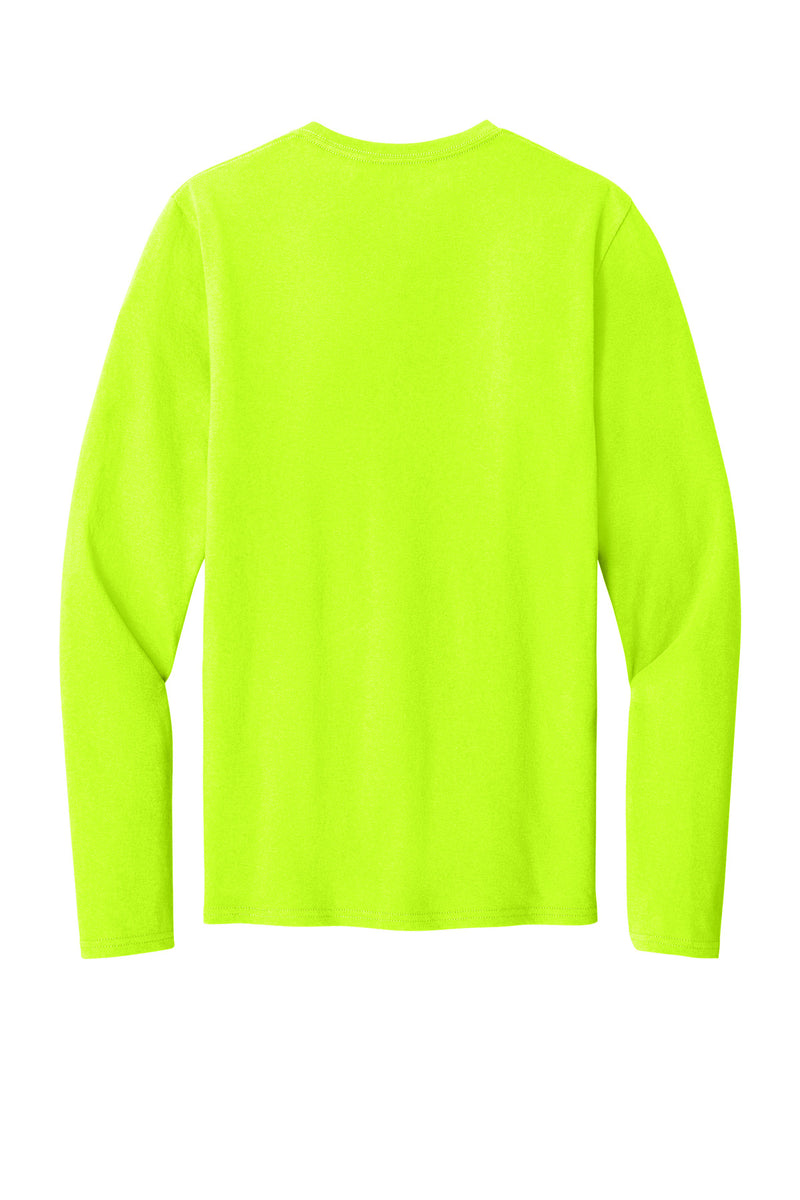 Port & Co Easy Cotton Long Sleeve Tee - S. Green