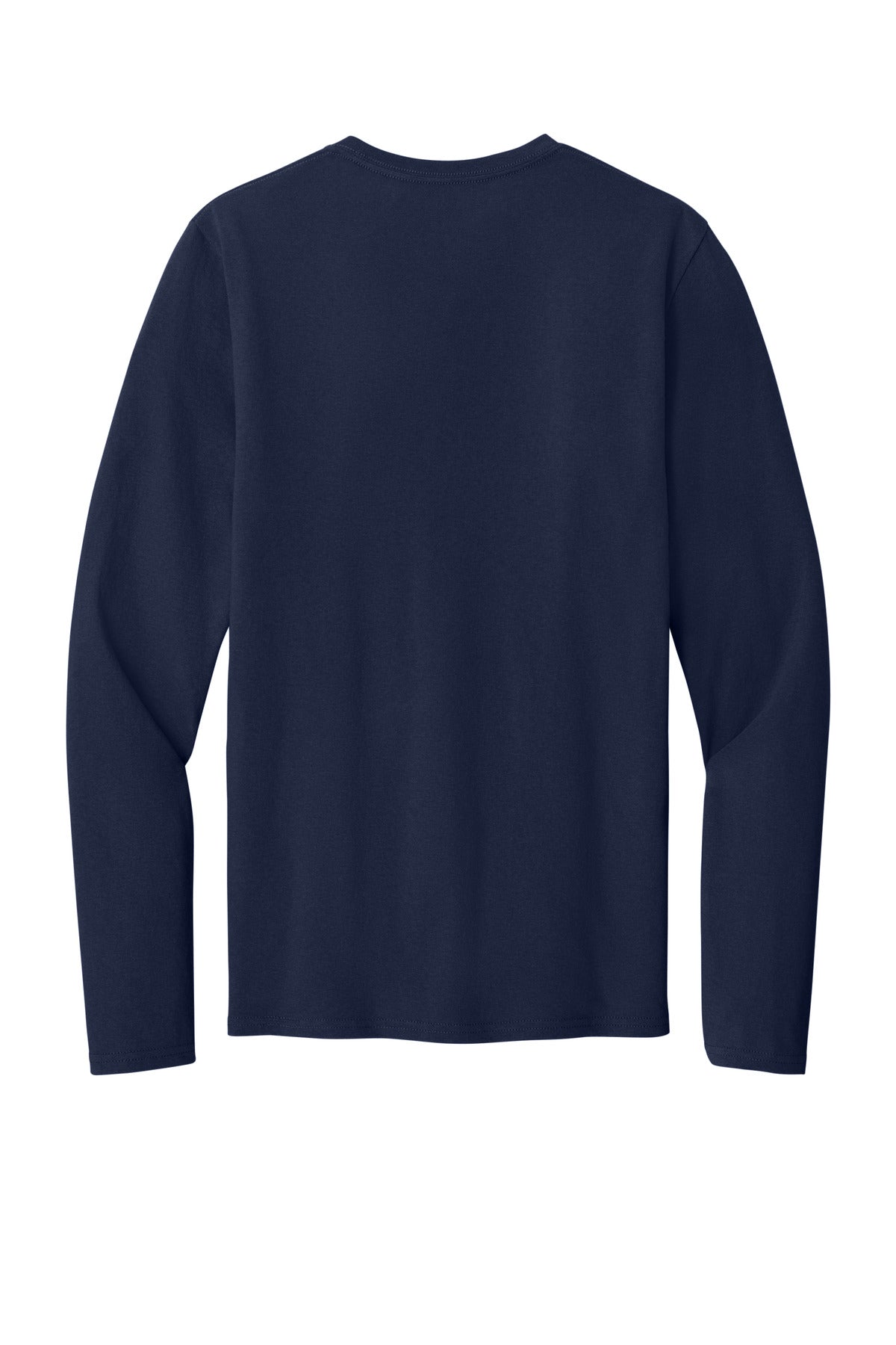 Port & Co Easy Cotton Long Sleeve Tee - True Navy
