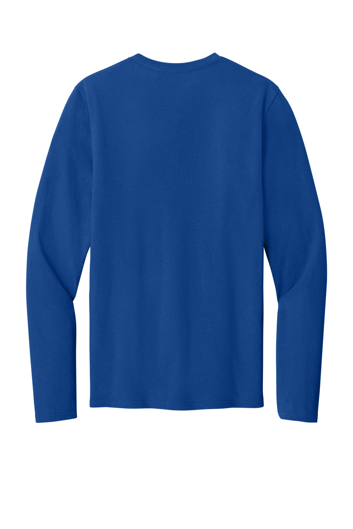 Port & Co Easy Cotton Long Sleeve Tee - True Royal
