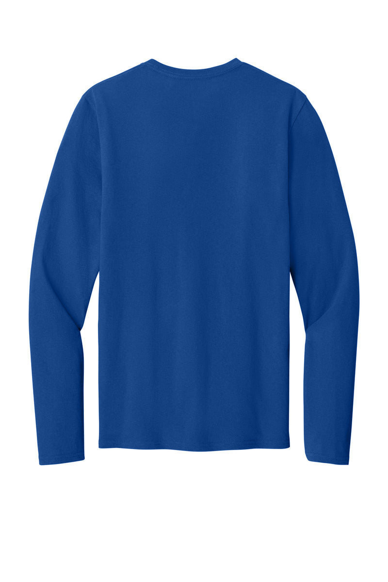 Port & Co Easy Cotton Long Sleeve Tee - True Royal