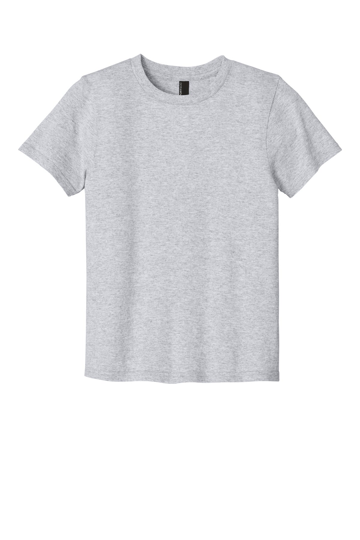 Port & Co Youth Easy Cotton Tee - Ash