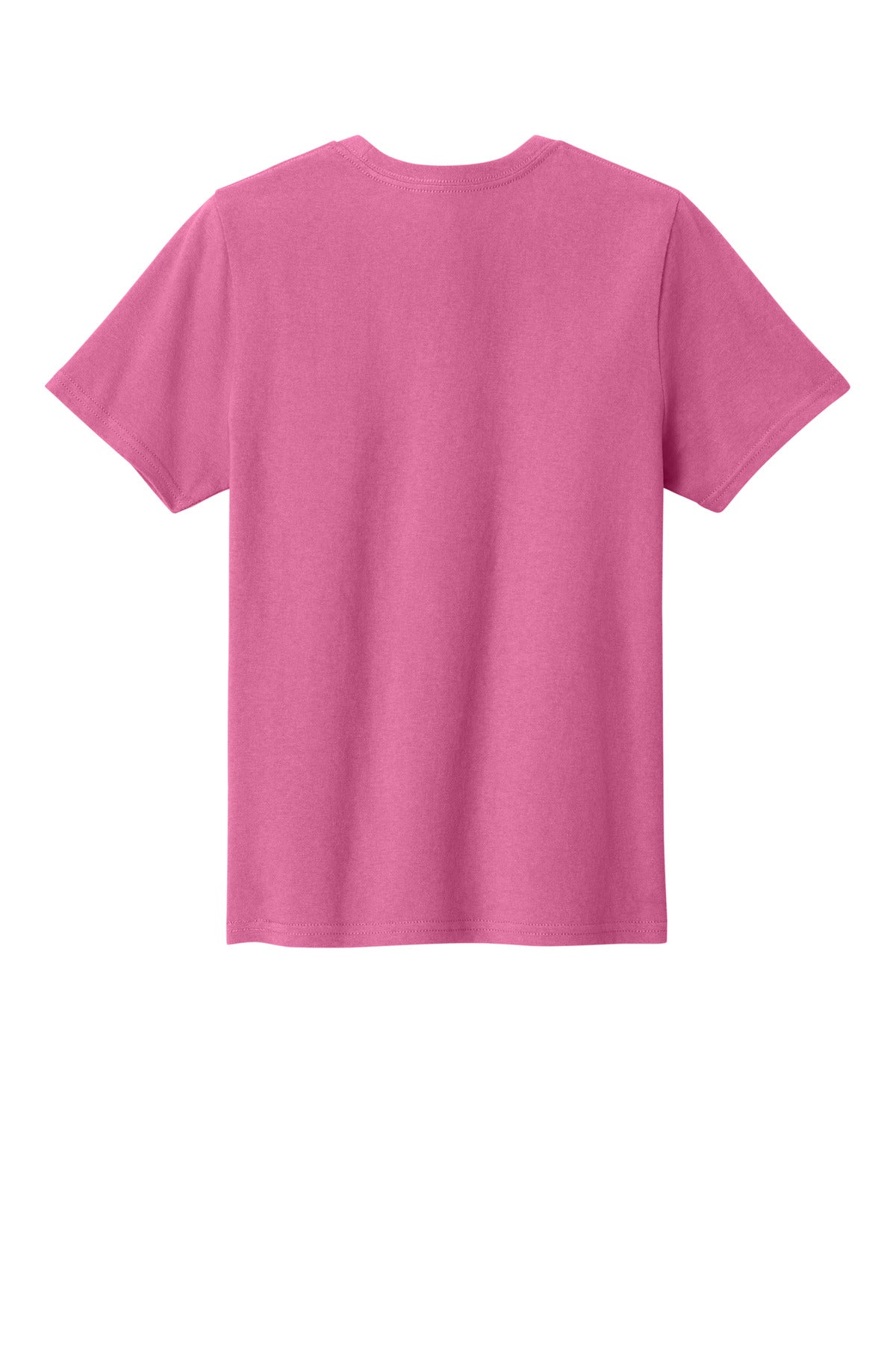 Port & Co Youth Easy Cotton Tee - Awareness Pink
