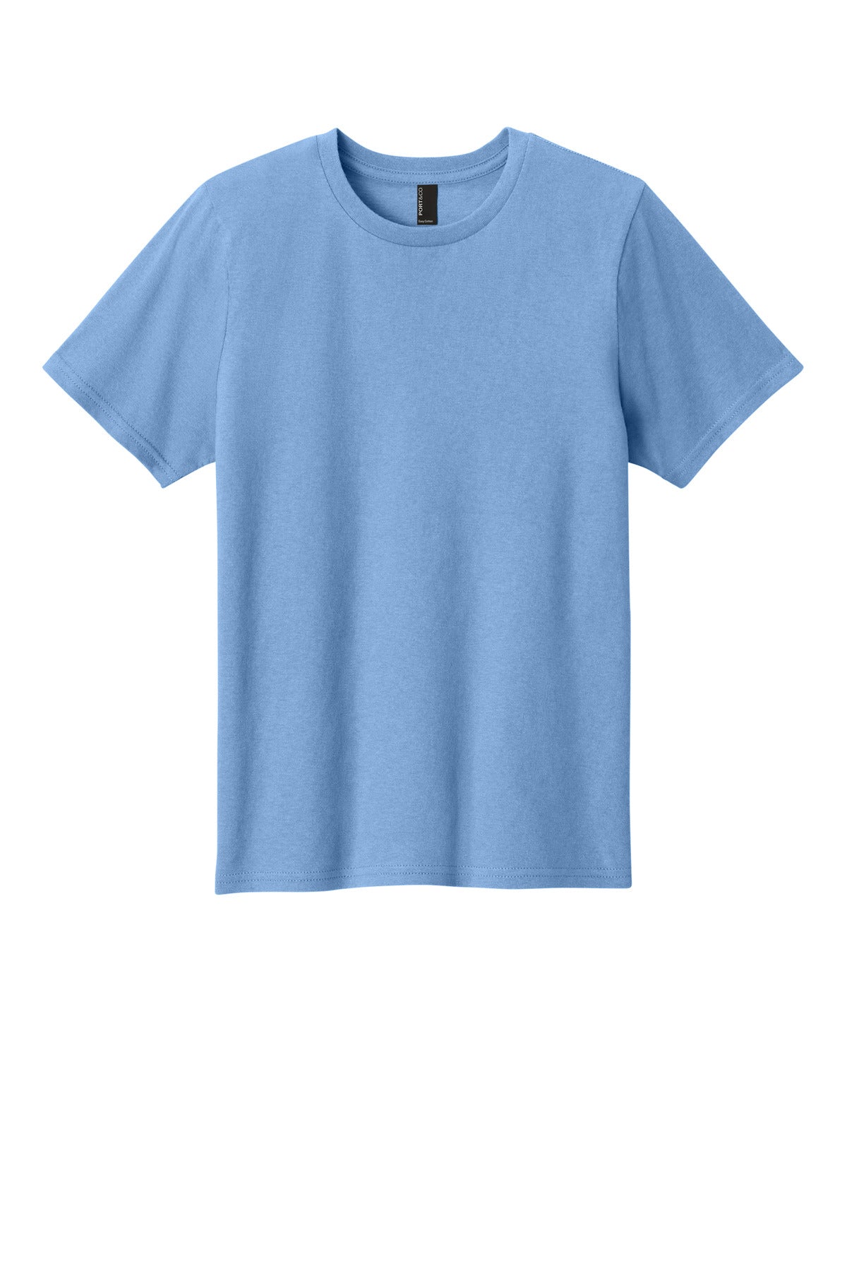 Port & Co Youth Easy Cotton Tee - Carolina Blue
