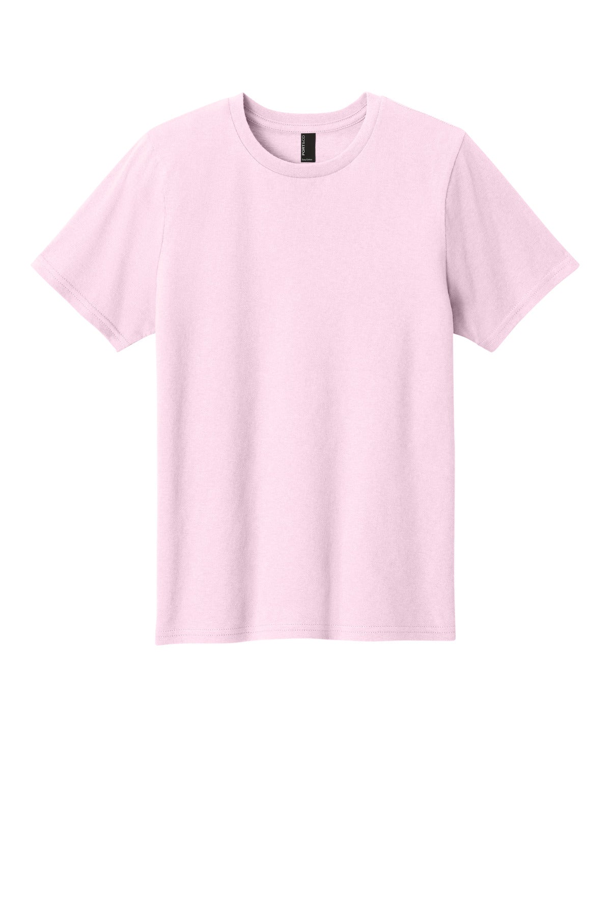 Port & Co Youth Easy Cotton Tee - Cherry Blossom