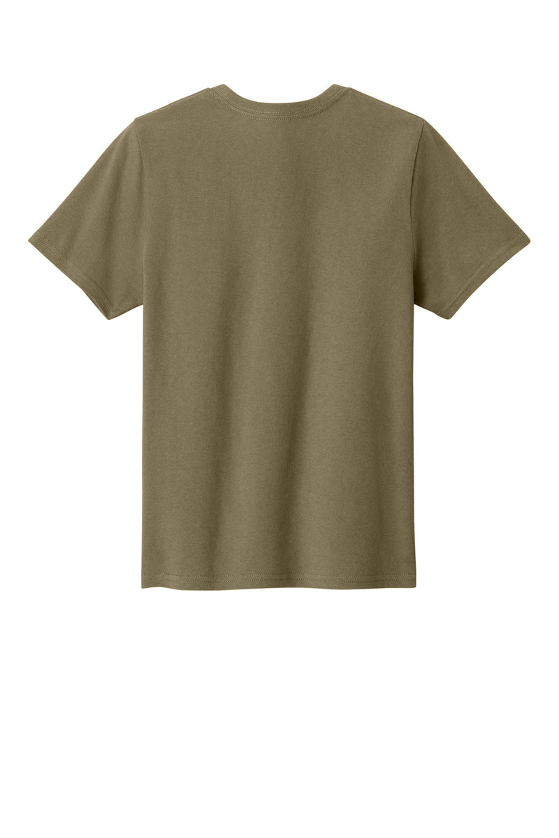 Port & Co Youth Easy Cotton Tee - Coyote Brown