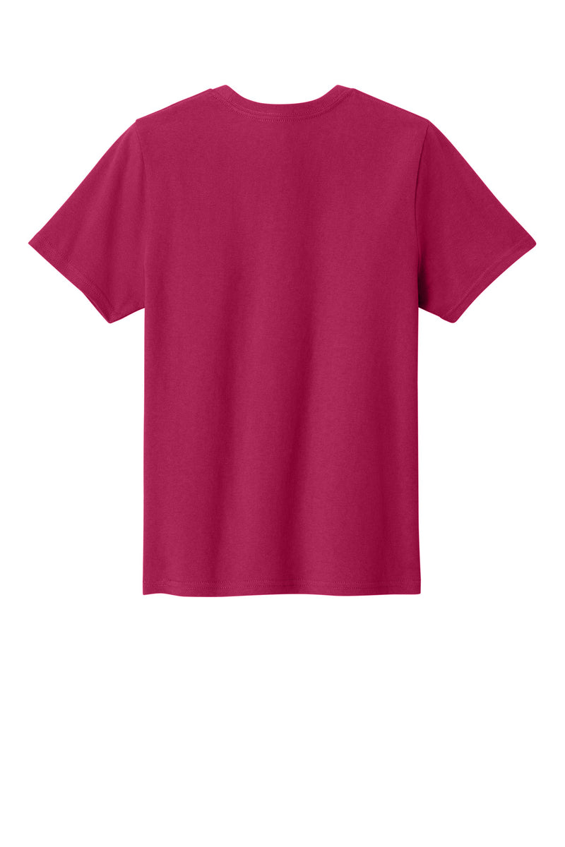 Port & Co Youth Easy Cotton Tee - Flush Pink