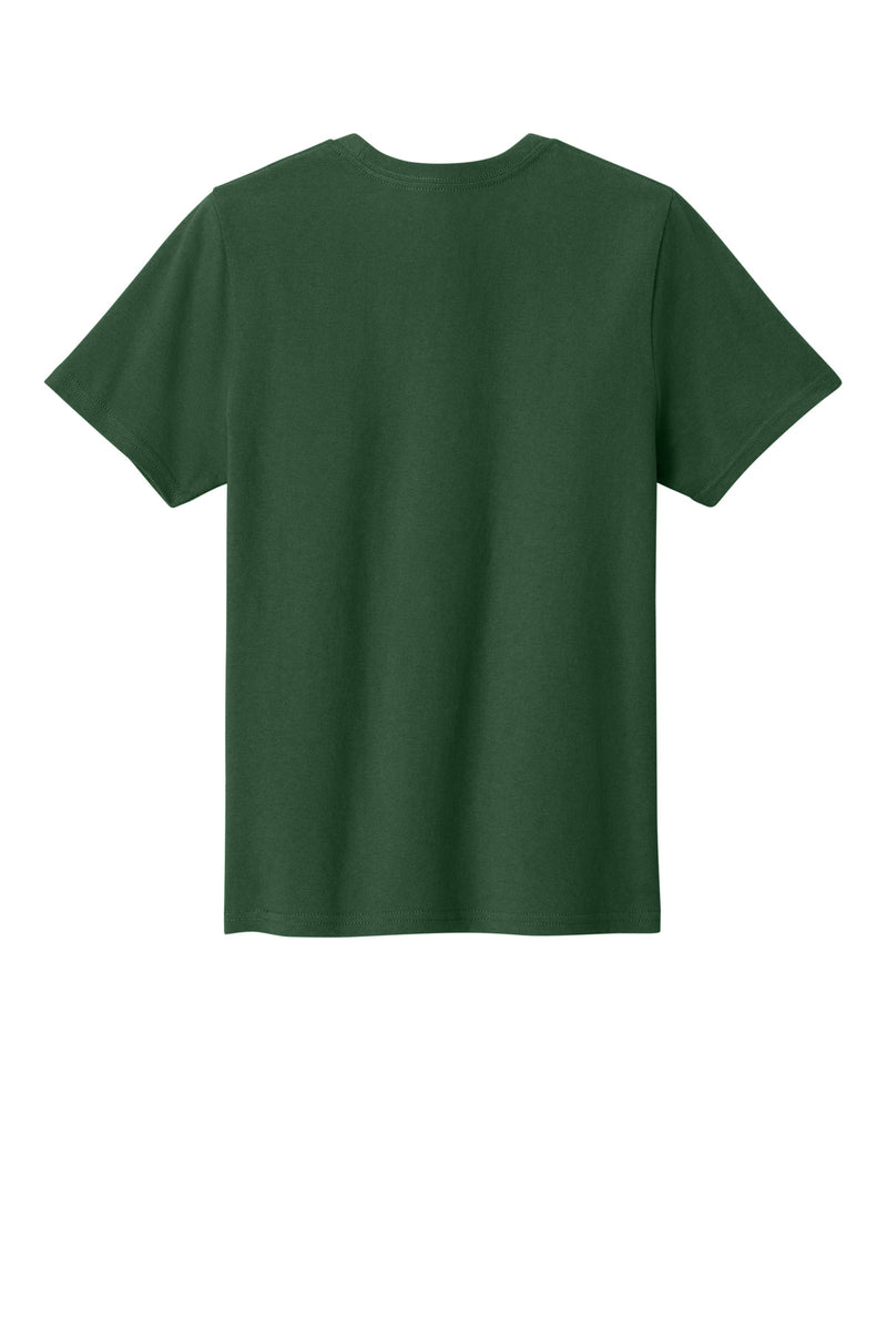 Port & Co Youth Easy Cotton Tee - Forest Green