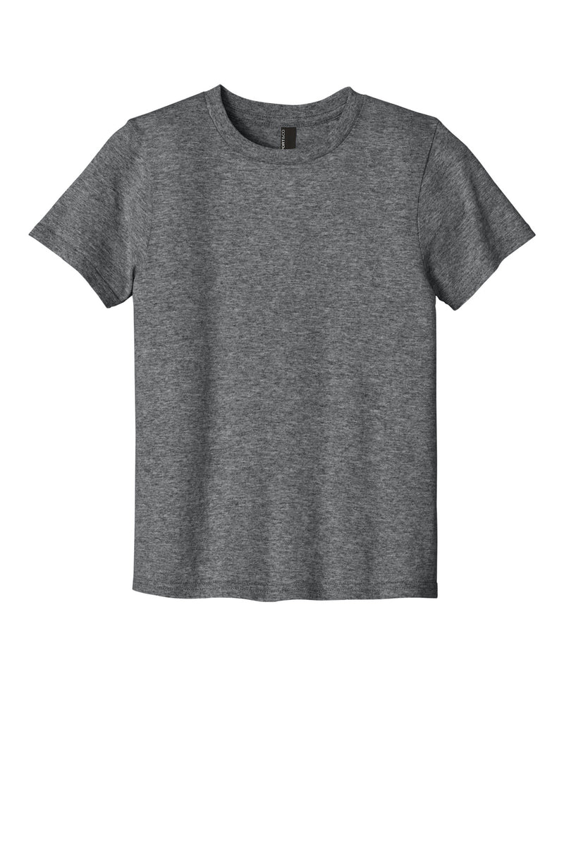 Port & Co Youth Easy Cotton Tee - Graphite Heather