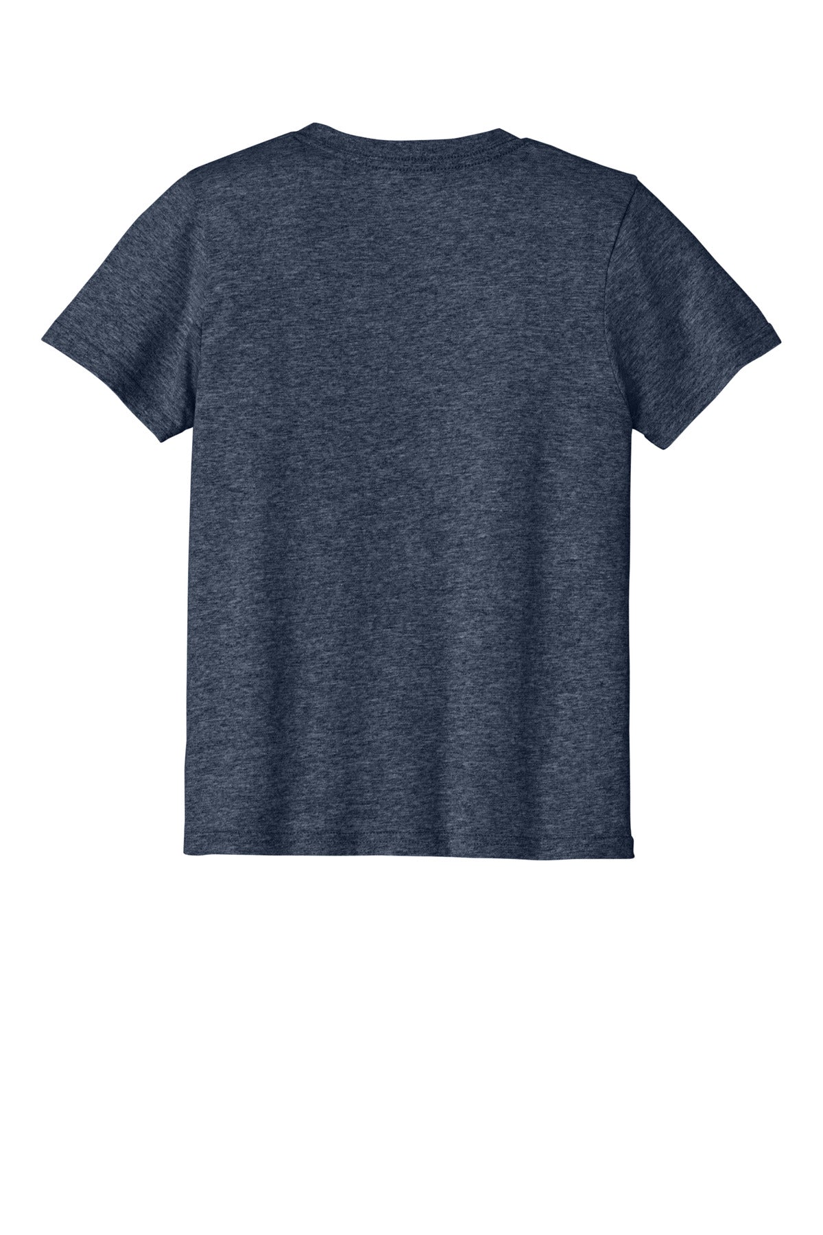 Port & Co Youth Easy Cotton Tee - Heather Navy